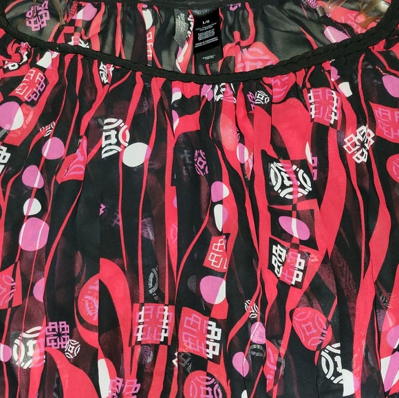 BisouBisou Vintage Tunic NWOT Sz. L - Picture 6 of 8